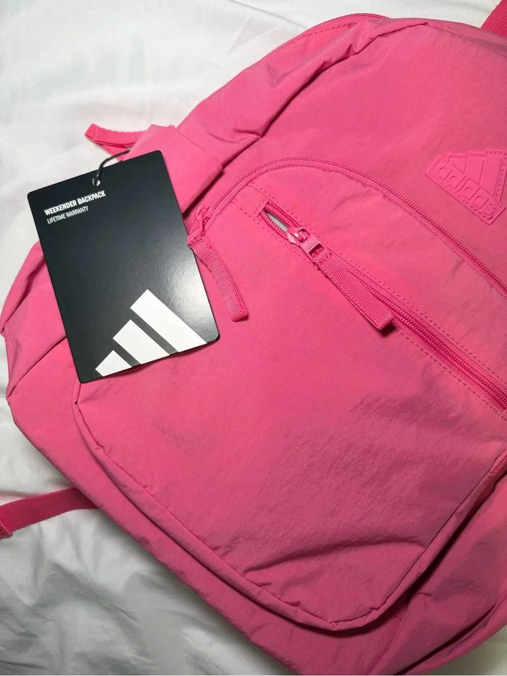 🩷 Adidas Pink Backpack 🎀 NEW With Tags | Cute & Stylish ✨